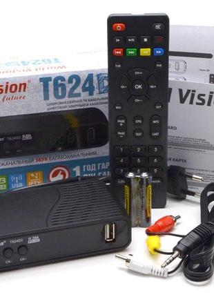 Тюнер т2 world vision t624d2 (dvb-t2, t, c) 3
