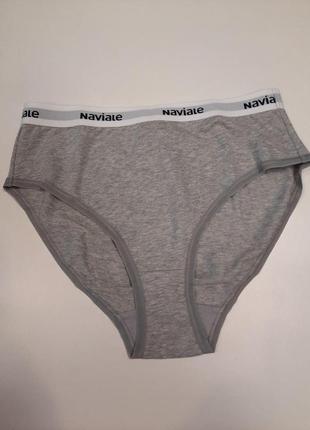 Трусики жіночі naviale бавовняні високі new york s(р) меланж (lu123-03)