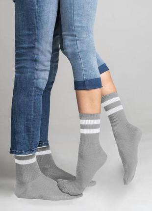 Шкарпетки жіночі legs бавовняні socks active 36-40(р) melange/bianco (81)