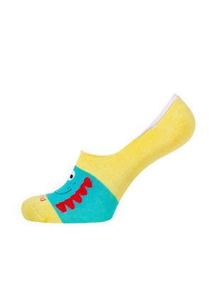 Жіночі сліди duna з антиковзаючим покриттям над п’ятою 35-38(р) жовтий (4207)