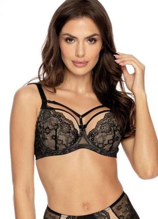 Бюстгальтер orhideja зі стрепами на каркасах 80k(р) чорний (126-438)