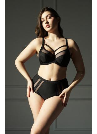 Бюстгальтер orhideja зі стрепами на каркасах 75j(р) чорний (103-000)