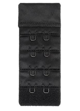 Застібка-подовжувач для бюста kleo functional 38mm(р) чорний (2184)