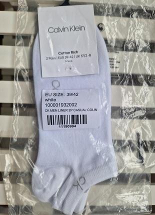 Оригинальный носки чел. striped calvin klein 39-42