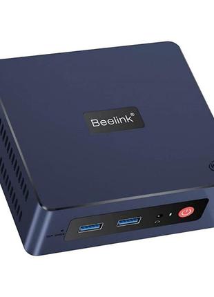 Потужний комп'ютер beelink mini s 8/256gb настільний ігровий пк для дому та офісу windows 11