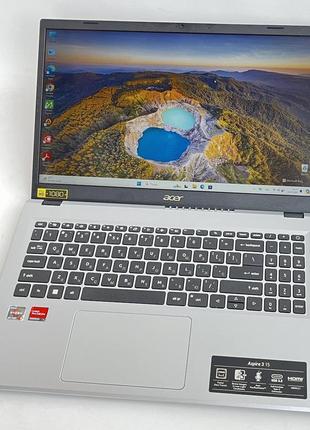 Ноутбук 15.6" acer aspire 3  a315 - amd ryzen 5 7520u / 16gb ram / 512gb / webcam + зарядний пристрій