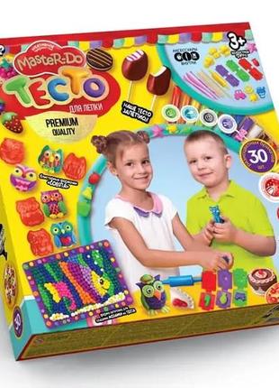 Набір креативної творчості danko toys "тісто для ліпки master do", 30 кольорів (tdm-03-06)