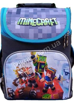 Рюкзак школьный minecraft для мальчика 1, 2 класс рюкзак первоклассника майнкрафт