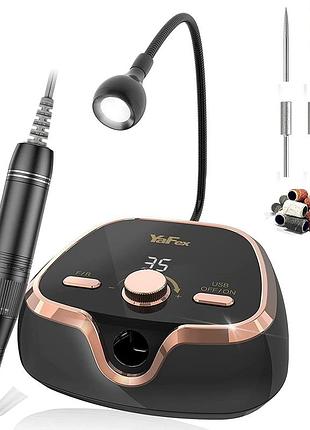 Професійна машина для свердління нігтів yafex 35000rpm, високошвидкісна електрична пилка,набір для манікюру, педикюру,
