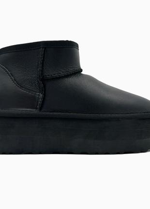 Ugg Classic Mini Side Logo Γυναικεία Μποτάκια