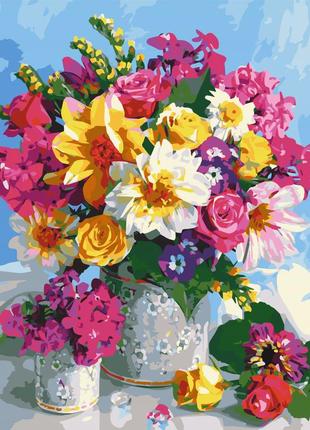 Картина по номерам. art craft цветочная радуга 40*50 см , лучшая цена