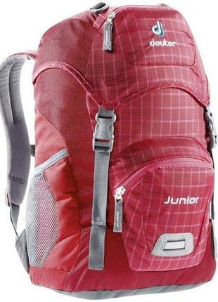Рюкзак deuter junior raspberry-check (1052-36029 5003)