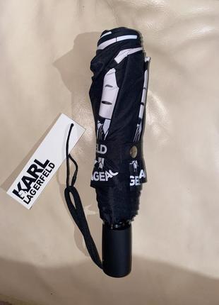 Парасолька зонт карл лагерфельд