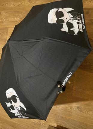 Парасолька зонт карл лагерфельд