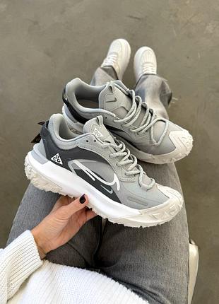 Кросівки жіночі / чоловічі nike acg mountain fly gore -tex grey 40
