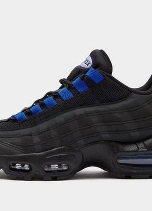 Кросівки чоловічі nike air max 95 black/blue 41