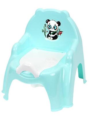 Горщик дитячий 7402txk  бірюзовий