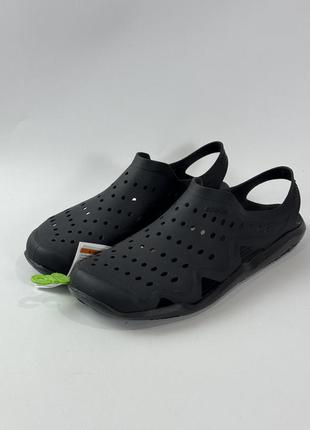 Мужские сандалии аквашузы crocs swiftwater wave 46, 47 размер