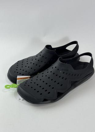 Чоловічі сандалі аквашузи crocs swiftwater wave 46, 47 розмір