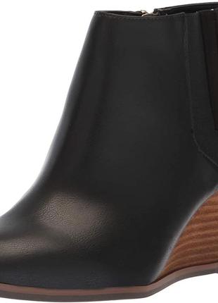 Ботильоны dr. scholl's на танкетке, черный f0519m3004   39р. ( стелька прибл. 23 см )