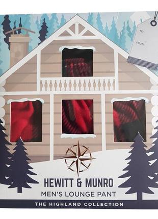 Чоловічі піжамні штани hewitt & munro, розмір xl
