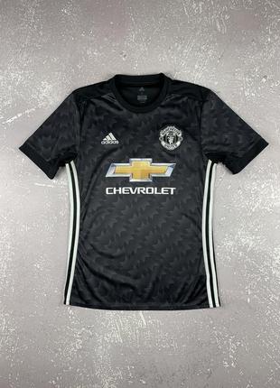 Adidas manchester united 2017/2018 футбольная футболка джерси выездная