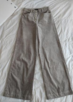 Вельветовые брюки massimo dutti