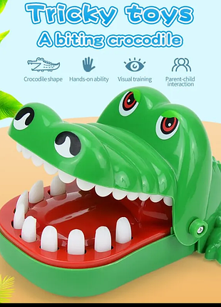 Игрушка крокодил кусалка 4