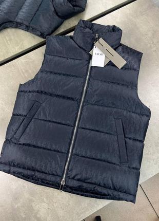 Жилет dior чорного цвета v083