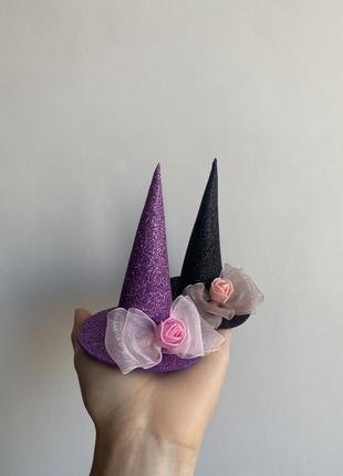 Шляпка капелюх відьмочки відьми заколка хеловін helloween