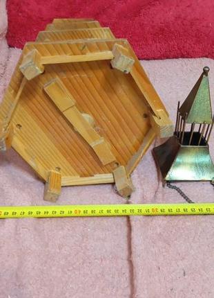 Рождественская карусель. большая. фигурки. ручная работа. дерево. германия