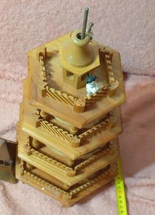 Рождественская карусель. большая. фигурки. ручная работа. дерево. германия