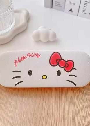 Чехол/коробочка/кейс/футляр для хранения очков hello kitty sanrio