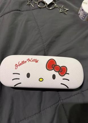 Чехол/коробочка/кейс/футляр для хранения очков hello kitty sanrio
