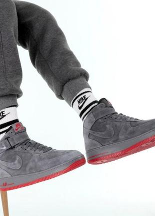 Зимние кроссовки nike air force 1 high мех