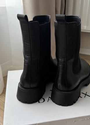 Кожаные ботинки челси respect