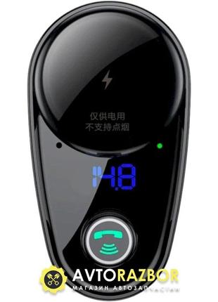 Азп з fm-модулятор baseus s-06 car bluetooth mp3 player black3 фото