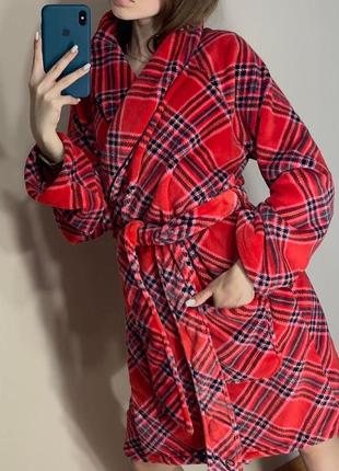 Плюшевий халат вікторія сікрет victoria's secret оригінал