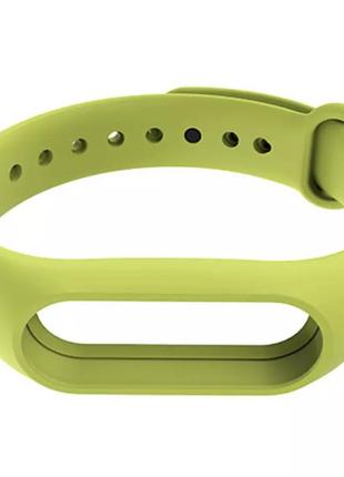 Браслет/ремінець для фітнес-трекер/смартгодинник mi band 2 салатовий