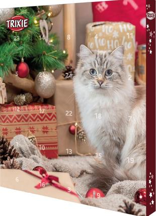 Адвент календарь для котов trixie  30х34х3,5 см