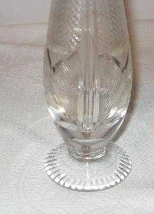 Ваза хрусталь хрустальная kristal югославия времён ссср