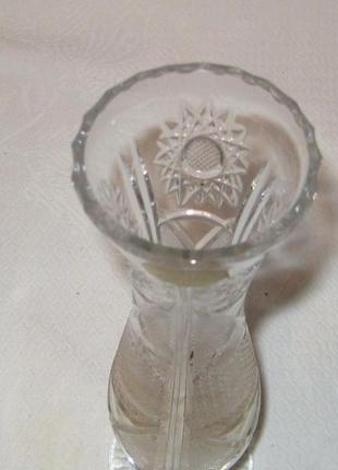 Ваза хрусталь хрустальная kristal югославия времён ссср