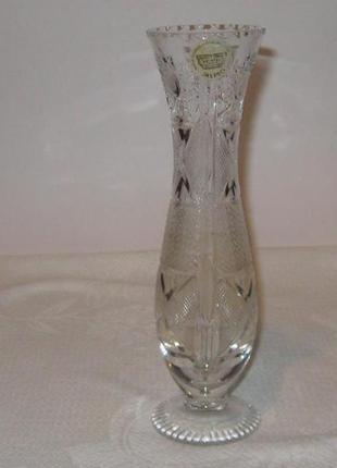 Ваза хрусталь хрустальная kristal югославия времён ссср
