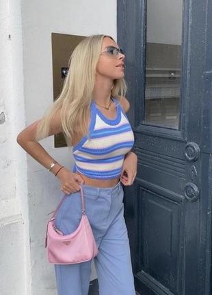 Топ zara вʼязаний