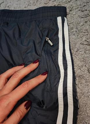 Новые винтажные нейлоновые спортивные штаны adidas originals оригинал парашюты7 фото
