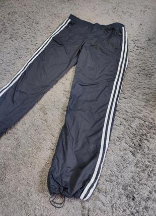 Новые винтажные нейлоновые спортивные штаны adidas decorarlos originals оригинал парашюты