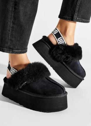 Уггі ugg жіночі чорні funkette black