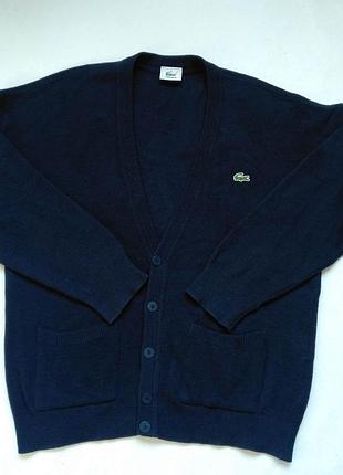Кардиган lacoste 51% вовна