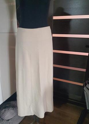 Юбка длинная костюмная ткань