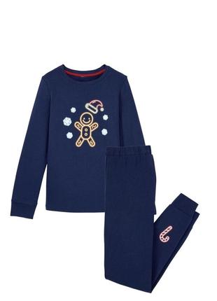 Детская новогодняя пижама lily & dan